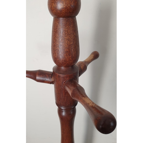 388 - Wooden Coat Stand, Height 160cm