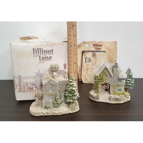 458 - Two Lilliput Lane Ornaments