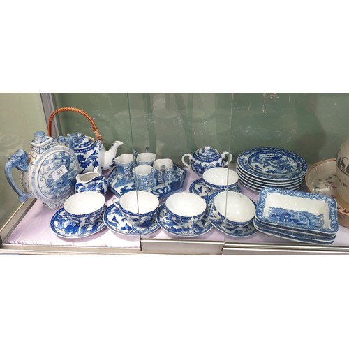 263 - Lot of Blue and White Tea and Dinner Ware