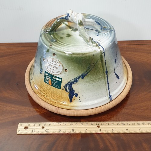 318 - Kiltrea Pottery Cheese Dish, Diameter 24cm