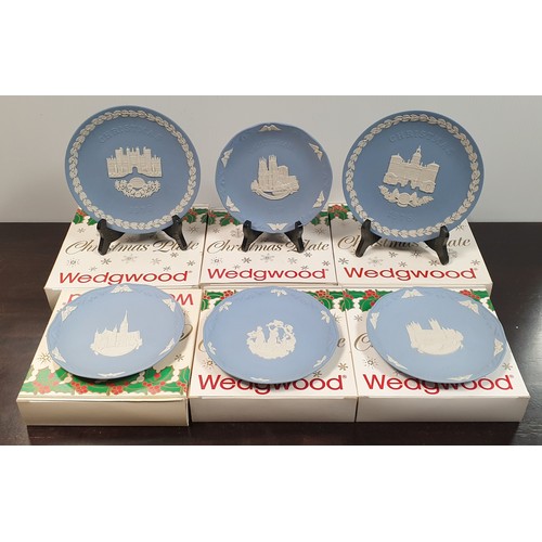 Set of 6x Wedgewood Christmas Plates