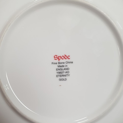 368 - Spode Eternity Gold Coffee and Dinnerware