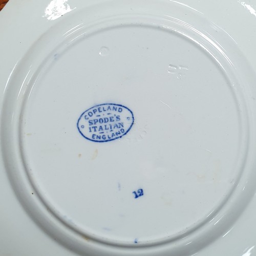 546 - Spode Tea Pot Sugar Milk and Six Settings