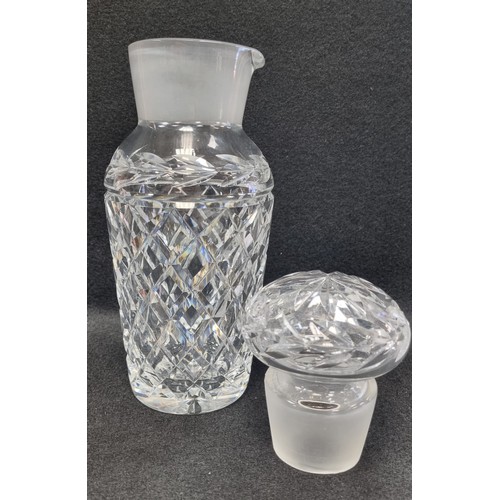 562 - Waterford Crystal Cocktail Shaker