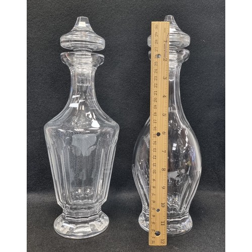 578 - Lot of 2x Waterford Crystal Decanters