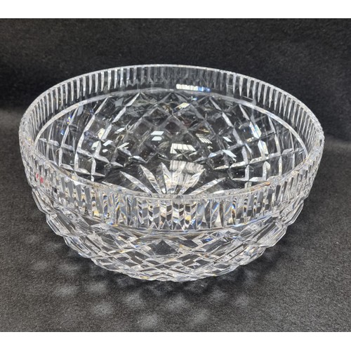 576 - Waterford Crystal Bowl, approx. 9cm high and 20cm wide