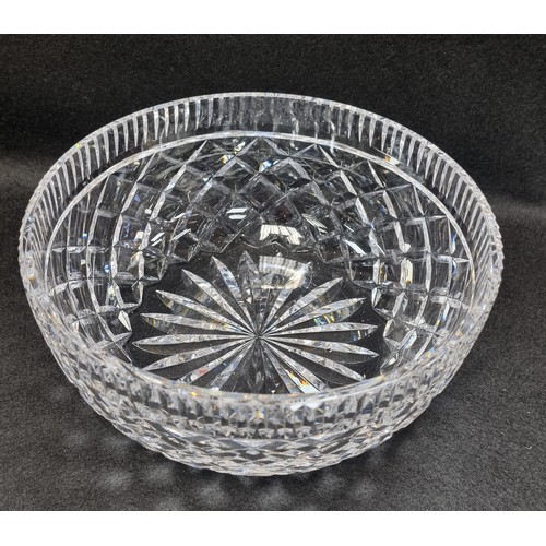 576 - Waterford Crystal Bowl, approx. 9cm high and 20cm wide