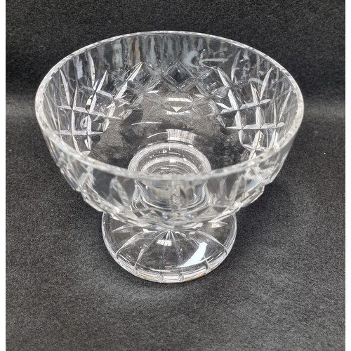 572 - Waterford Crystal Comport Dish, 11cm high