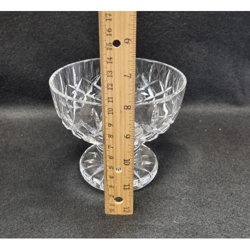 572 - Waterford Crystal Comport Dish, 11cm high