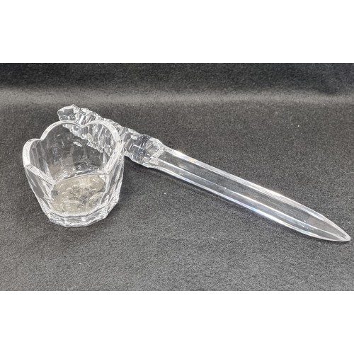 564 - John Rocha Waterford Crystal Bowl and Crystal Letter Opener