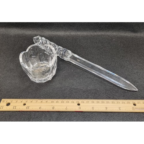 564 - John Rocha Waterford Crystal Bowl and Crystal Letter Opener