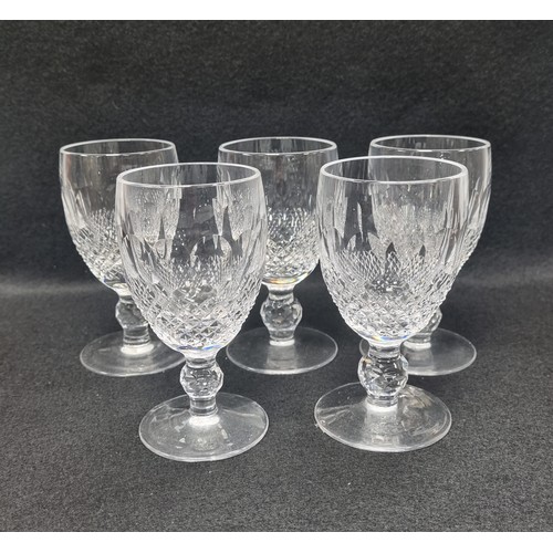 583 - Lot of Five Waterford Crystal Glasses