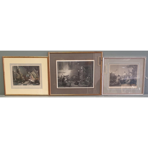 702 - Lot of Three Framed Prints, Largest H:40 x W:50cm