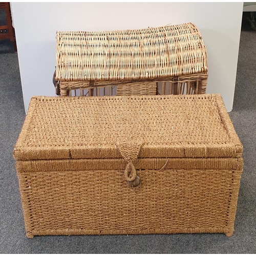 716 - Two Large Woven Baskets