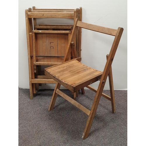 739 - Four Folding Chairs