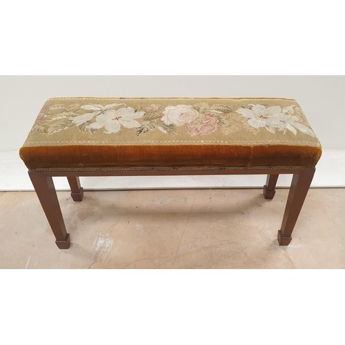 754 - Dual Piano Stool/Dressing Table Stool , height 48 x length 87cm