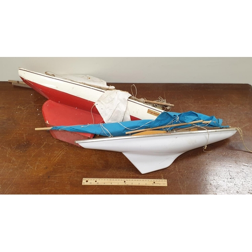 756 - Lot of Two Pond Boats (as is)