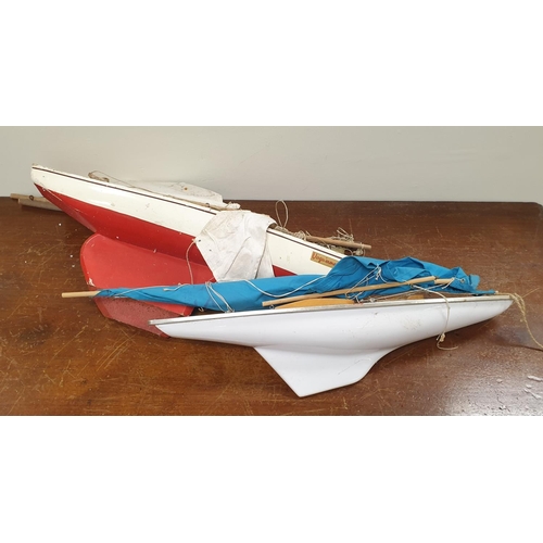 756 - Lot of Two Pond Boats (as is)