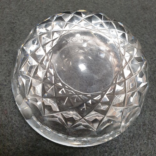 587 - Lot of 8x Pieces of Crystal to include 2x Waterford Crystal Small Pots, 2x Waterford Crystal Napkin ... 