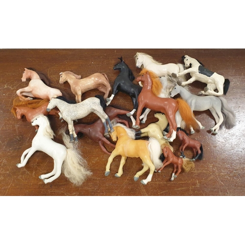 807 - Collection of vintage horse toys