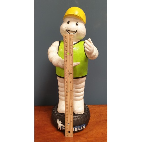 789 - Cast Iron Michelin Ornament (green vest)