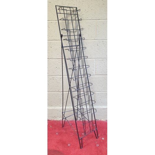 831 - Metal Tall Magazine Stand