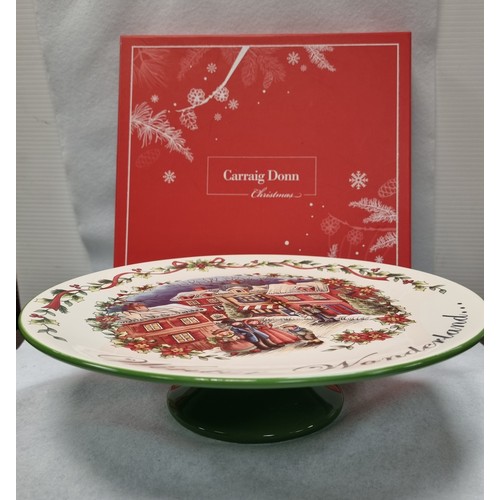 Carraig Donn Christmas Cake Plate (Boxed)