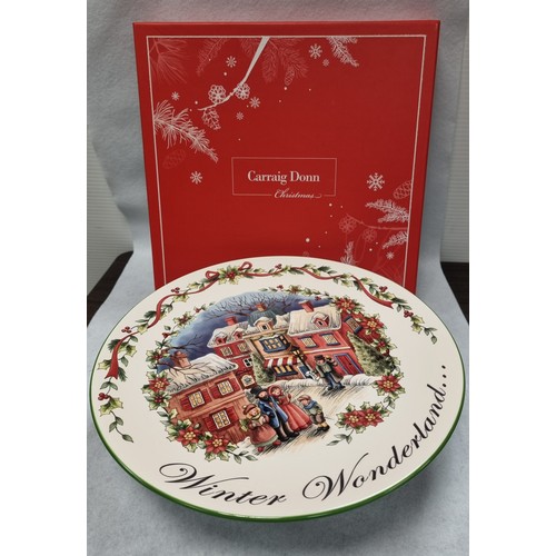 800 - Carraig Donn Christmas Cake Plate (Boxed)