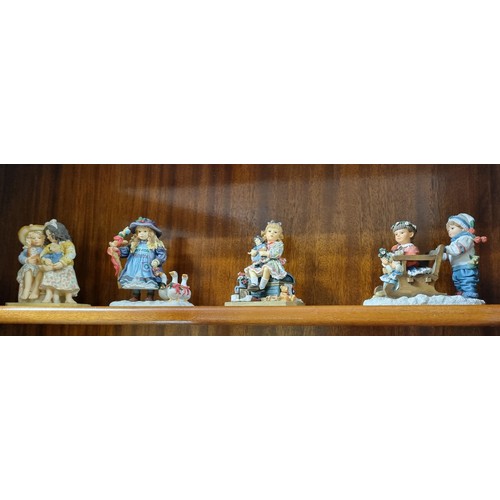 881 - 4x Crisalis Collection by The Leonardo Collection Figurines