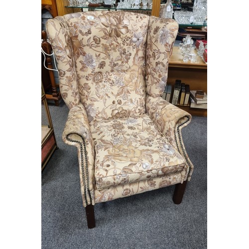 891 - Wing Back Armchair