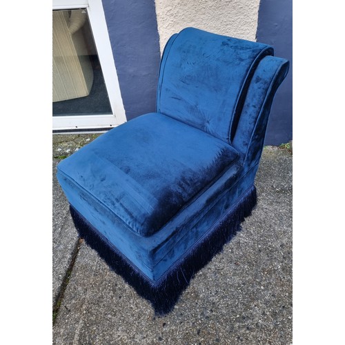 890 - Blue Occasional Chair