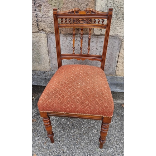 930 - Set of four Edwardian Dining Chairs