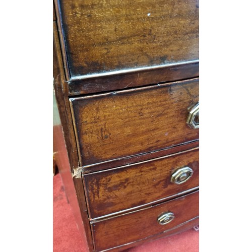 947 - Antique 2 Over 3 Chest of Drawers