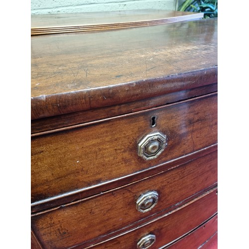 947 - Antique 2 Over 3 Chest of Drawers