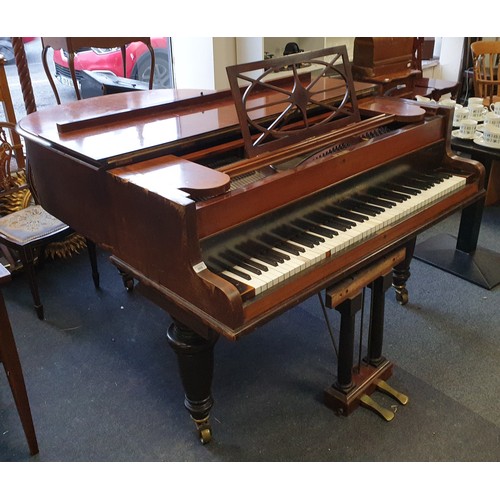 860 - John Broadwood & Sons Baby Grand Piano