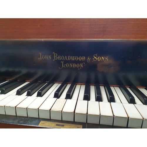 860 - John Broadwood & Sons Baby Grand Piano