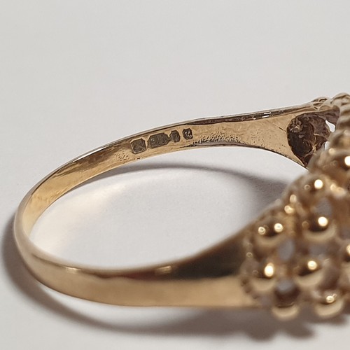 323 - 9ct Gold Ring, Size R