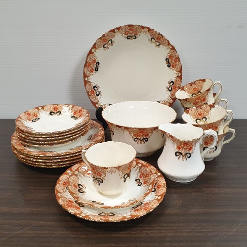 16 - Antique 21 piece Tea Set