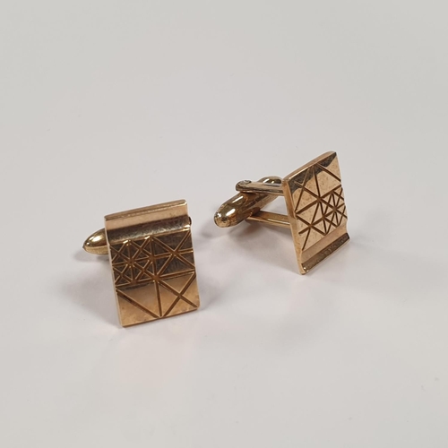 331 - Pair of Gold Filled Boxed Cufflinks