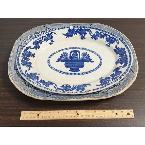 204 - Collection of Blue & White Plates, 6 pieces