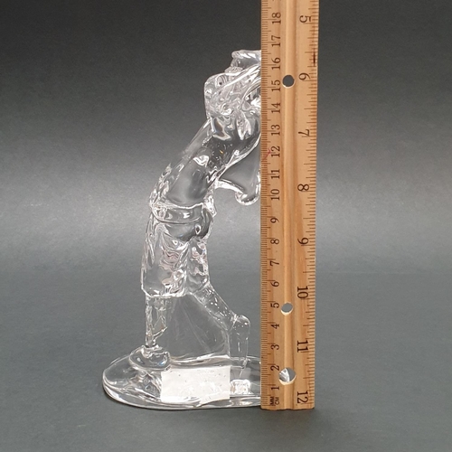 279 - Waterford Crystal Golfing Figure, Height 17cm