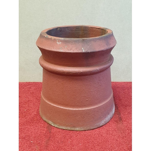 396 - Terracotta Chimney Pot, H:31 x D:31cm