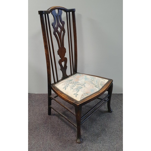 476 - Mahogany Nursery Chair