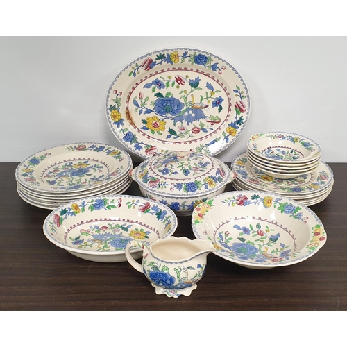 481 - Collection of Mason's Ironstone Regency Dinnerware, 22pcs