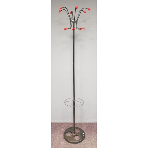 486 - Vintage Coat Stand, Height 168cm