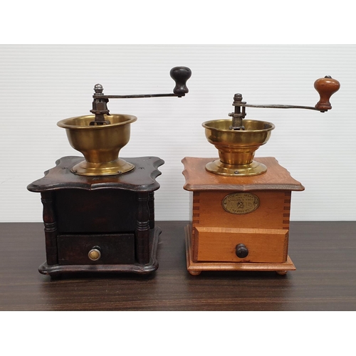 503 - Lot of 2x Vintage Coffee Grinders