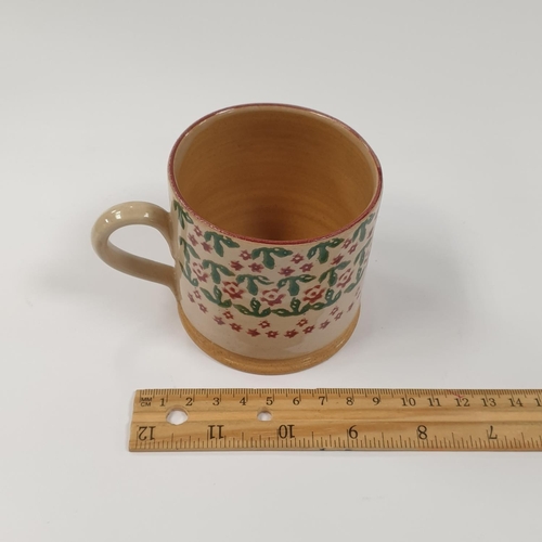 521 - Three Nicholas Mosse Pottery Coffee Cups, H:7 x W:8cm