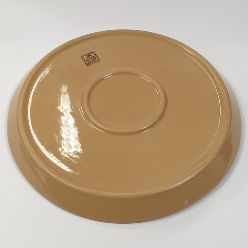 569 - Nicholas Mosse Pottery Platter, Old Rose Diameter 34.5cm