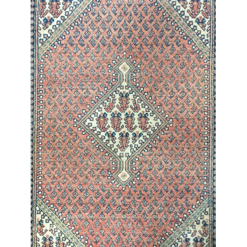 579 - Oriental Wool Rug, L:155 x W:100cm