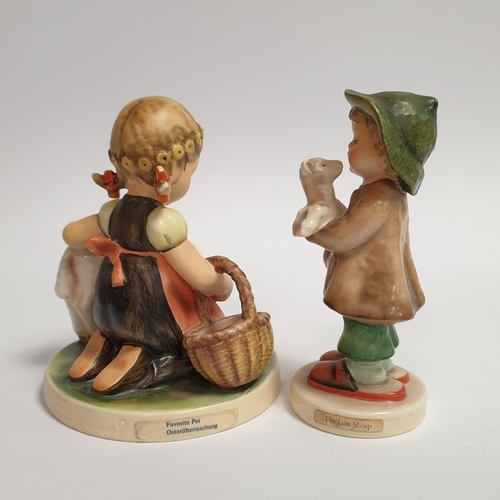 589 - Lot of 2x Hummel Figurines  -